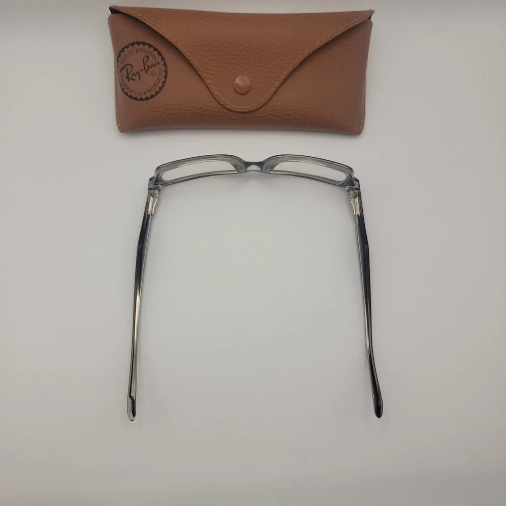 Ray-Ban Junior Kids Rectangular Eyeglass Frames Only RB1530 3529 Black 48-18-130